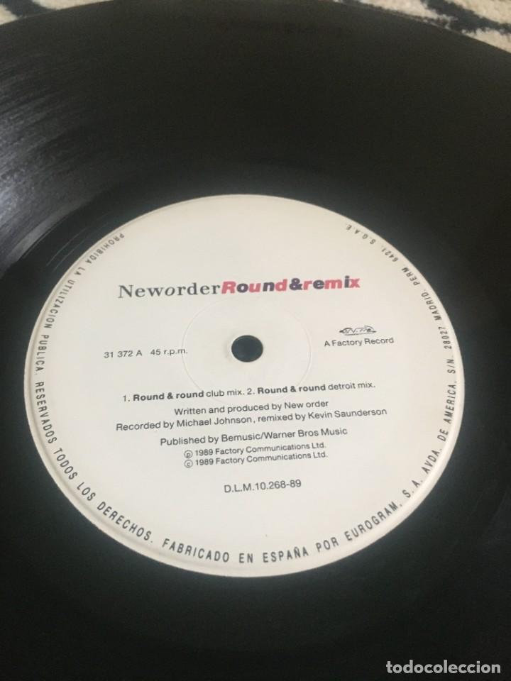 Discos de vinilo: Neworder &lrm;&ndash; Round&remix - Foto 4