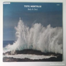 Discos de vinilo: TETE MONTOLIU ‎– BODY & SOUL, GERMANY 1983 ENJA RECORDS