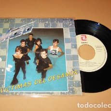 Discos de vinilo: VIDEO - VICTIMAS DEL DESAMOR - SINGLE - 1983 - TINO CASAL PRODUCCION. Lote 363100880