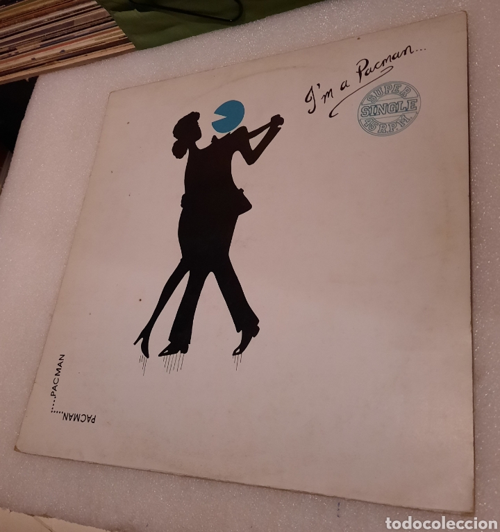 Discos de vinilo: Pac-Man / Power - Im a pacman/ Play it again Sam - Foto 1