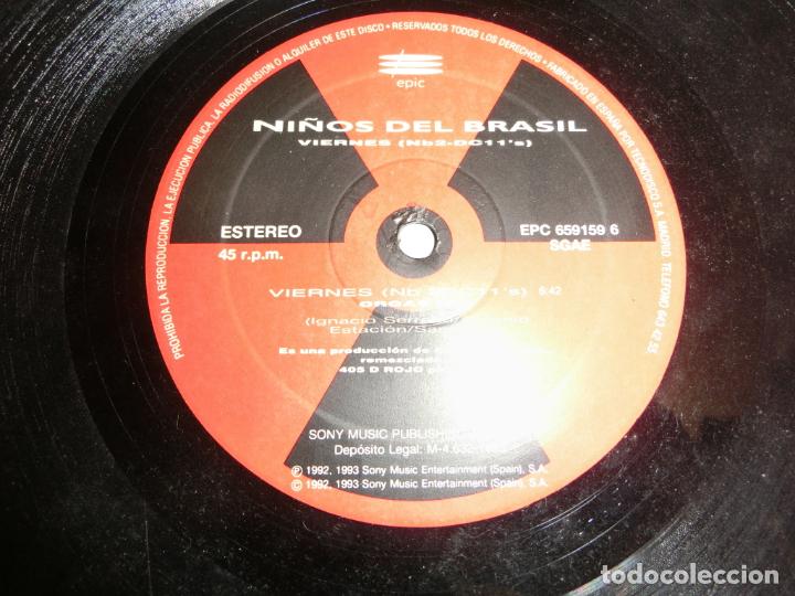 Discos de vinilo: NI&Ntilde;OS DEL BRASIL - VIERNES - Foto 3