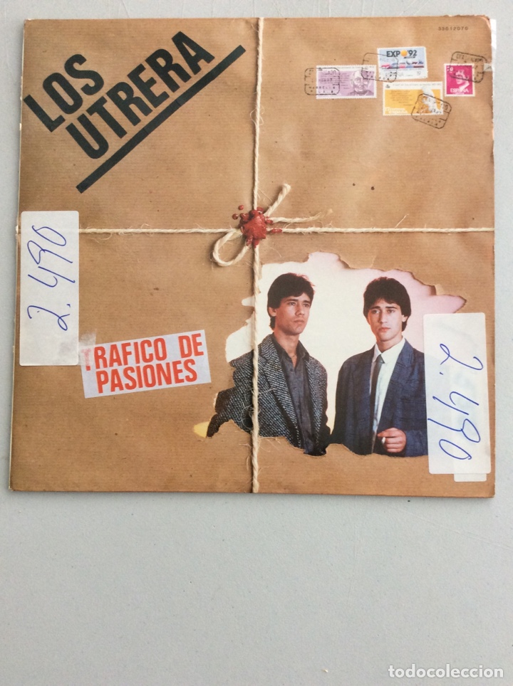 Discos de vinilo: Los Utrera. Tr&aacute;fico de pasiones - Foto 1