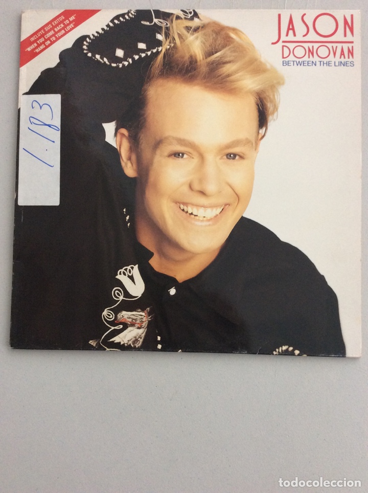 Discos de vinilo: Jason Donovan. Between the lines. - Foto 1