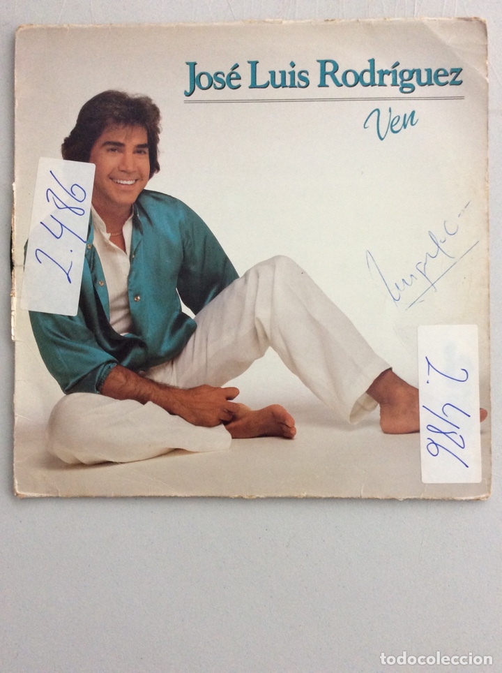 Discos de vinilo: Jos&eacute; Luis Rodr&iacute;guez. Ven - Foto 1