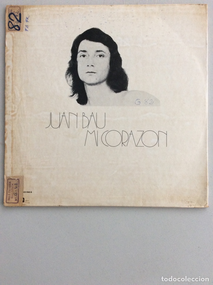 Discos de vinilo: Juan Bau. Mi coraz&oacute;n. - Foto 2