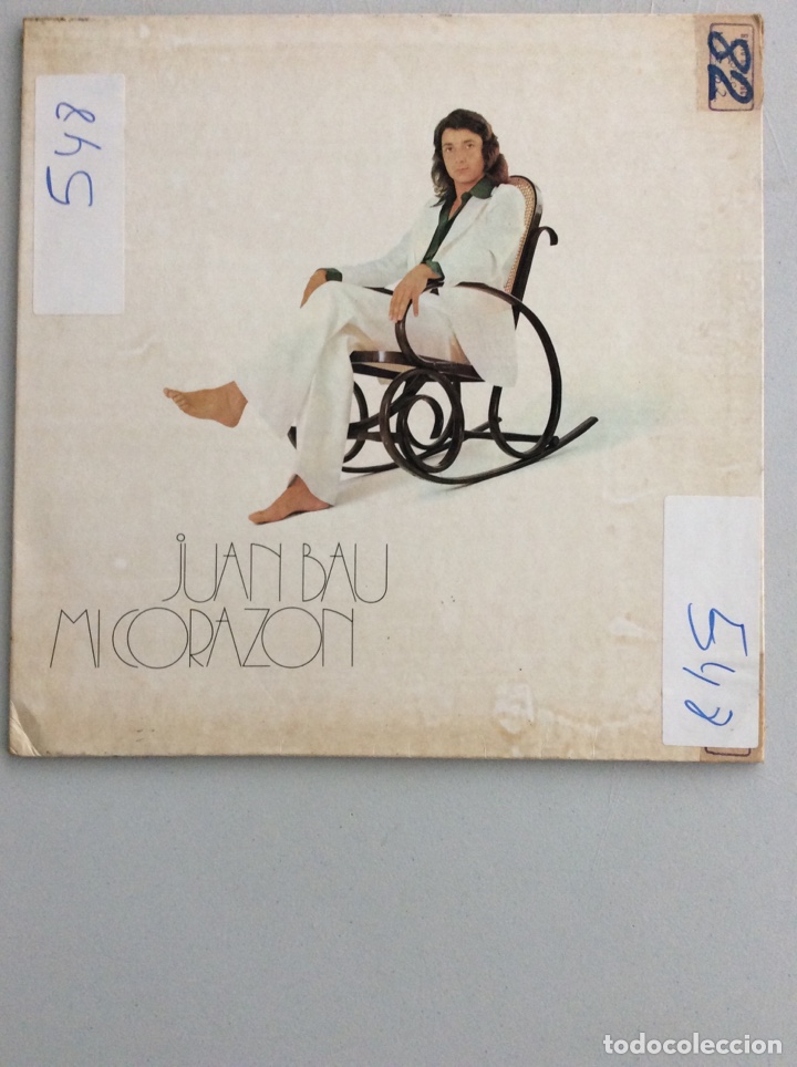 Discos de vinilo: Juan Bau. Mi coraz&oacute;n. - Foto 1