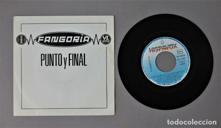 Discos de vinilo: FANGORIA//PUNTO Y FINAL//SINGLE//1992//HISPAVOX - Foto 3