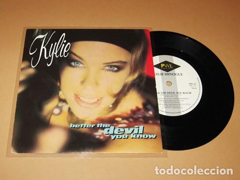 Discos de vinilo: KYLIE MINOGUE - BETTER THE DEVIL YOU KNOW - SINGLE - 1989 - Foto 1
