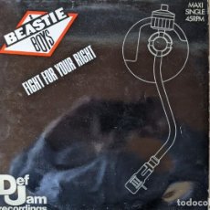 Discos de vinilo: BEASTIE BOYS - FIGHT FOR YOUR RIGHT - MAXI SINGLE VINILO 45 RPM - RARISIMO DE COLECCION. Lote 330939853