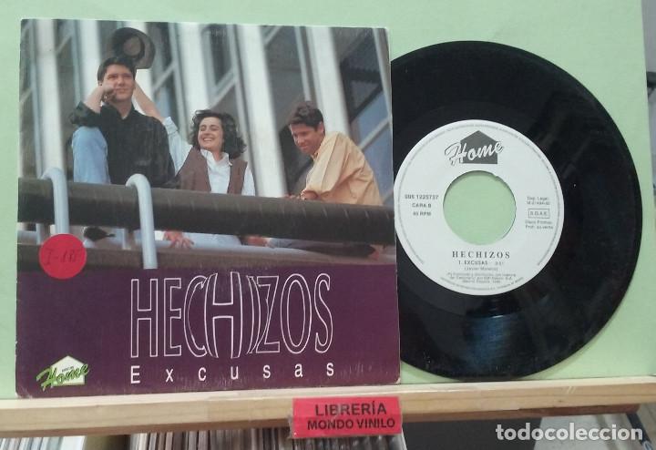 Discos de vinilo: Hechizos. Excusas. Home 1992 -- Single - Foto 1