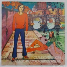 Discos de vinilo: CLAUDIO BAGLIONI – QUESTO PICCOLO GRANDE AMORE. LP, EDICIÓN ESPAÑOLA DE 1977. Lote 330977598