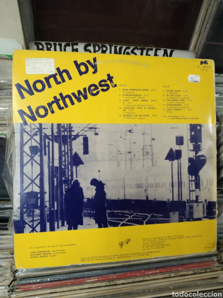 Discos de vinilo: Tom Robinson north by northwest - Foto 2