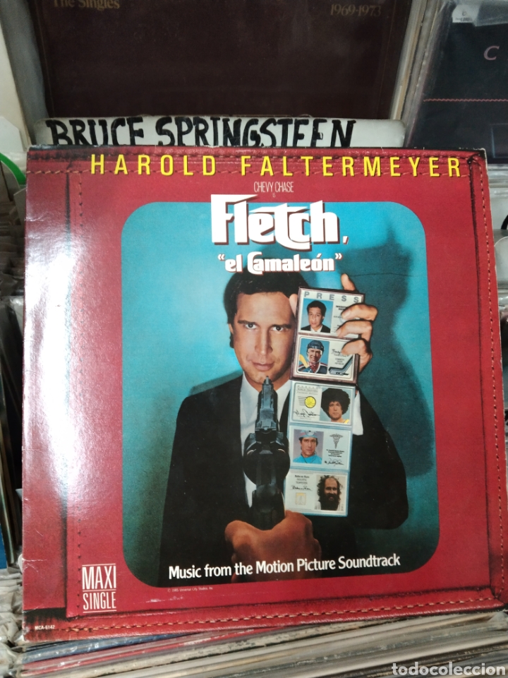 Discos de vinilo: Flex el camale&oacute;n Harold faltermeyer - Foto 1