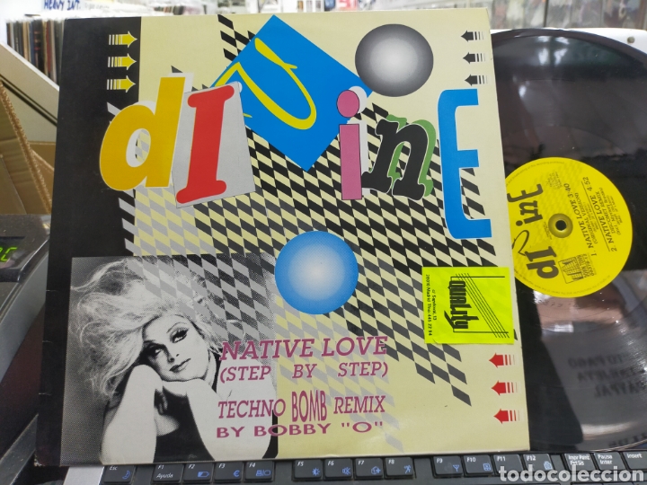 Discos de vinilo: Divine maxi native LOVE Alemania - Foto 1