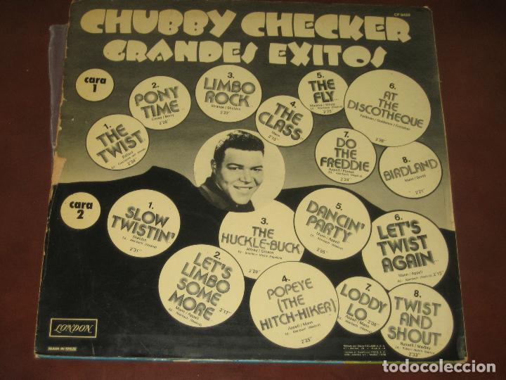 Discos de vinilo: CHUBBY CHECKER - ED. ESPA&Ntilde;OLA 1976 - Foto 2