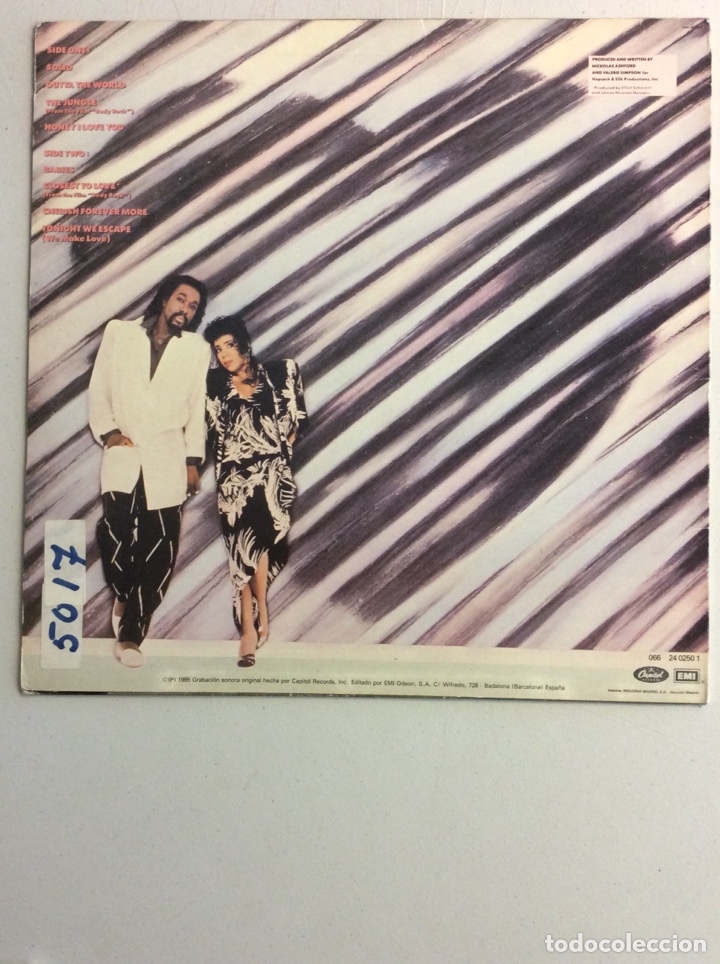 Discos de vinilo: Ashford & Simpson. Solid. - Foto 2
