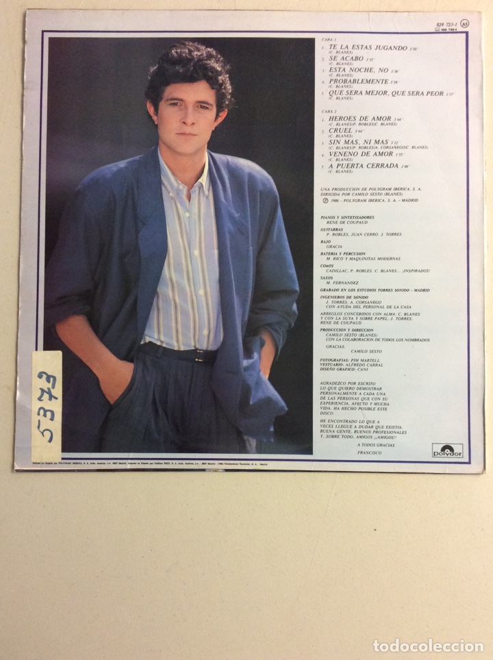 Discos de vinilo: Francisco. H&eacute;roe de amor. - Foto 2