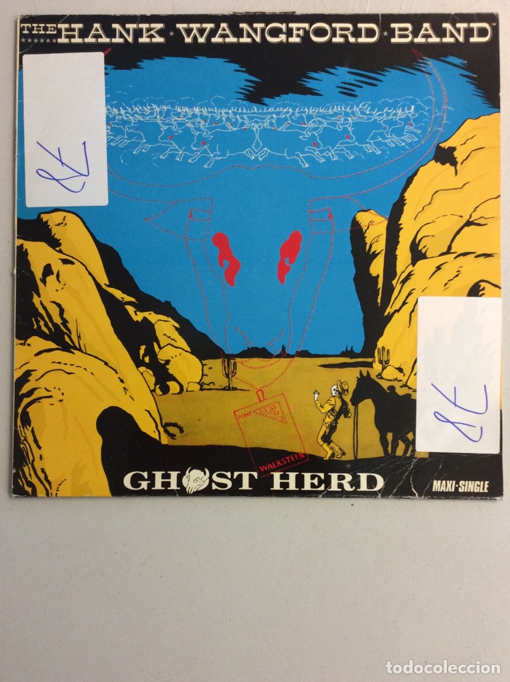 Discos de vinilo: The Hank Wangford band. Ghost herd. - Foto 1