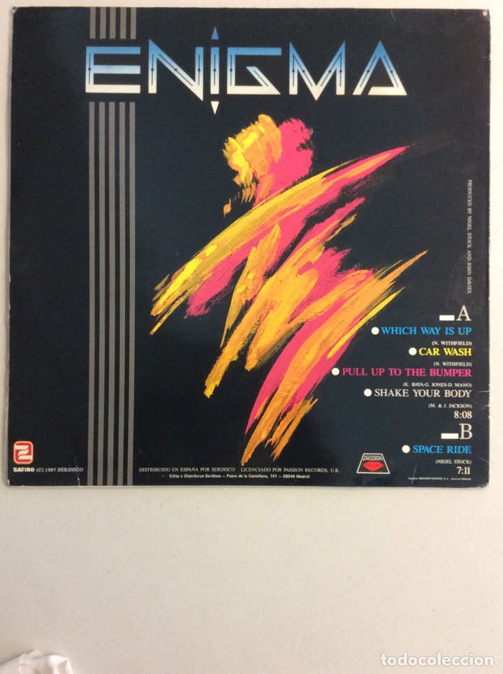 Discos de vinilo: Enigma. Which way is up? - Foto 2