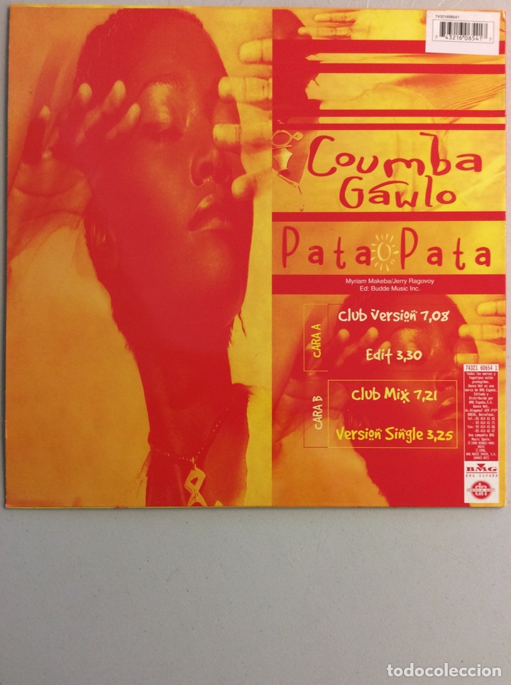 Discos de vinilo: Pata Pata. Coumba Gawlo. - Foto 2