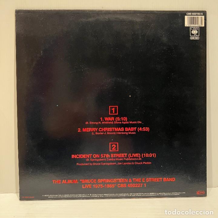 Discos de vinilo: B. Springsteen - War - Maxi Single 45 RPM 650193 6 - Foto 2