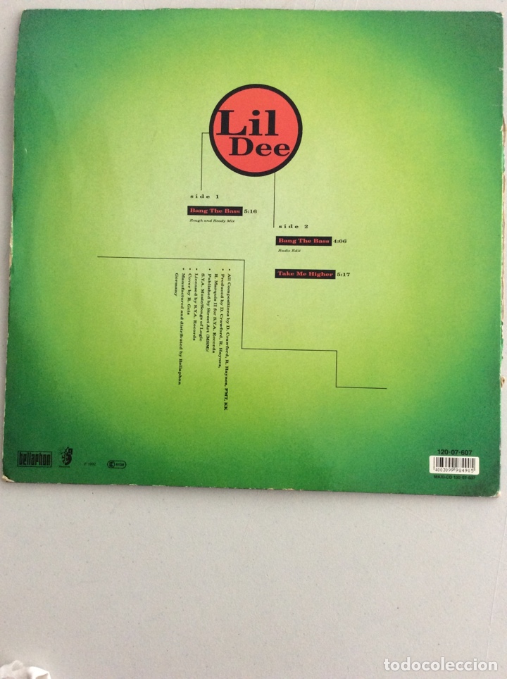 Discos de vinilo: The Bang Bass. Lil Dee. - Foto 2