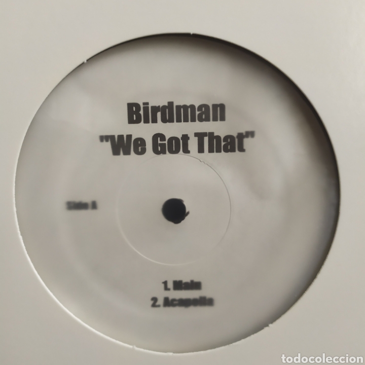 Discos de vinilo: Birdman - We Got That 2005 USA - Foto 1