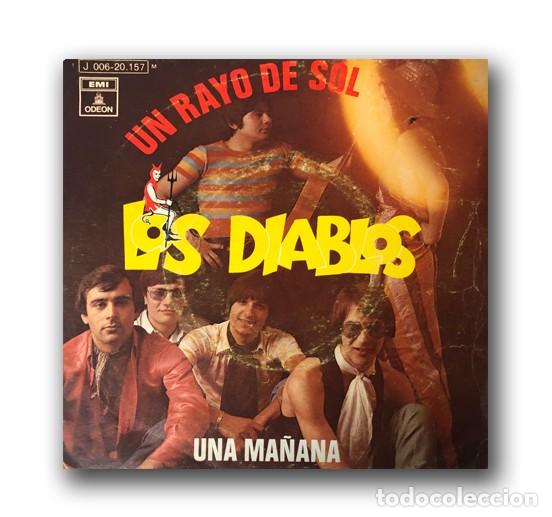 Discos de vinilo: Los Diablos - Un rayo de sol - Foto 1
