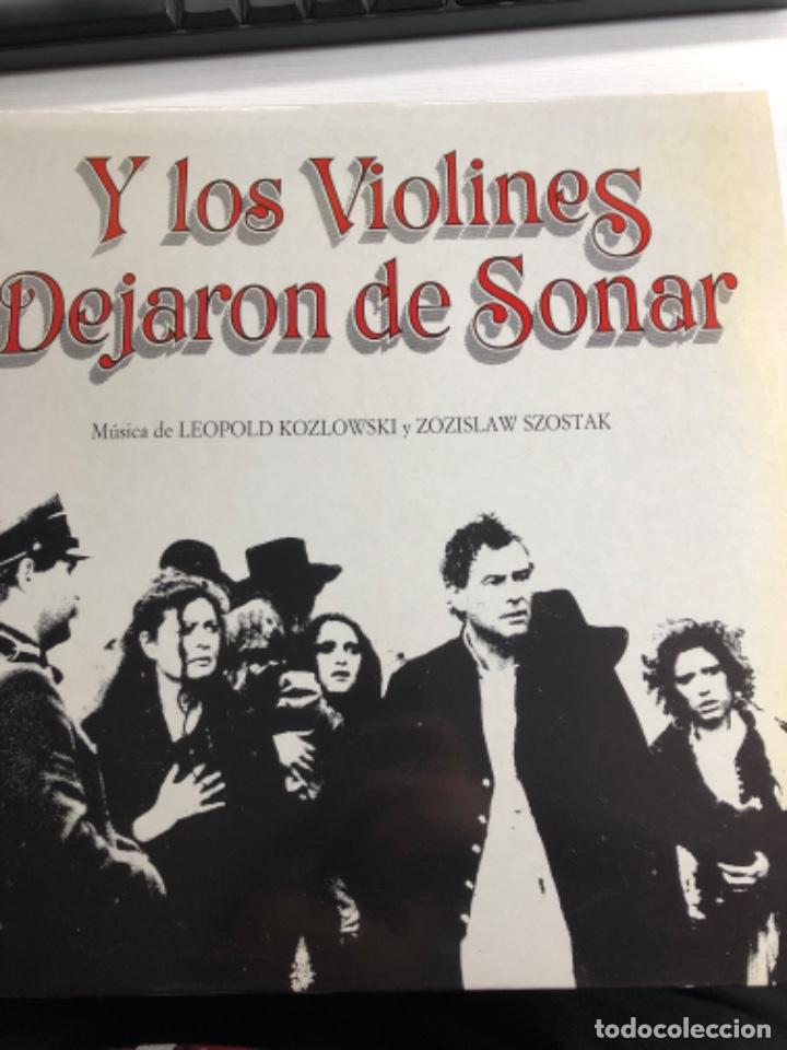 Discos de vinilo: Y los violines dejaron de sonar
