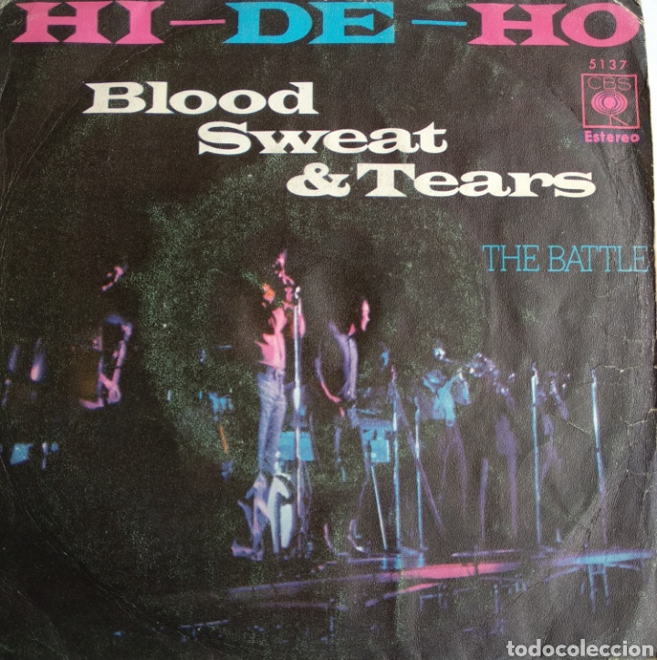 Discos de vinilo: *BLOOD SWEAT TEARS, HI DE HO, SPAIN, CBS, 1970