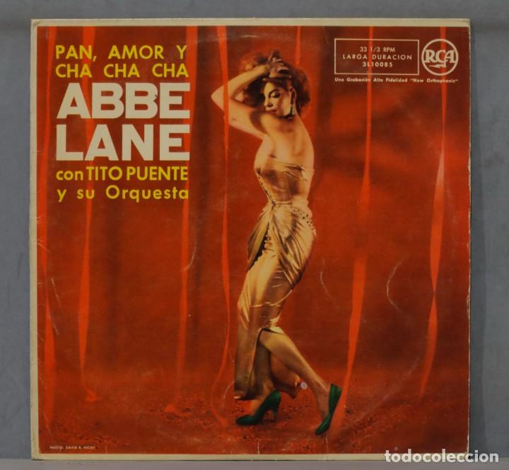 Discos de vinilo: LP. ABBE LANE. PAN, AMOR Y CHA CHA CHA - Foto 1
