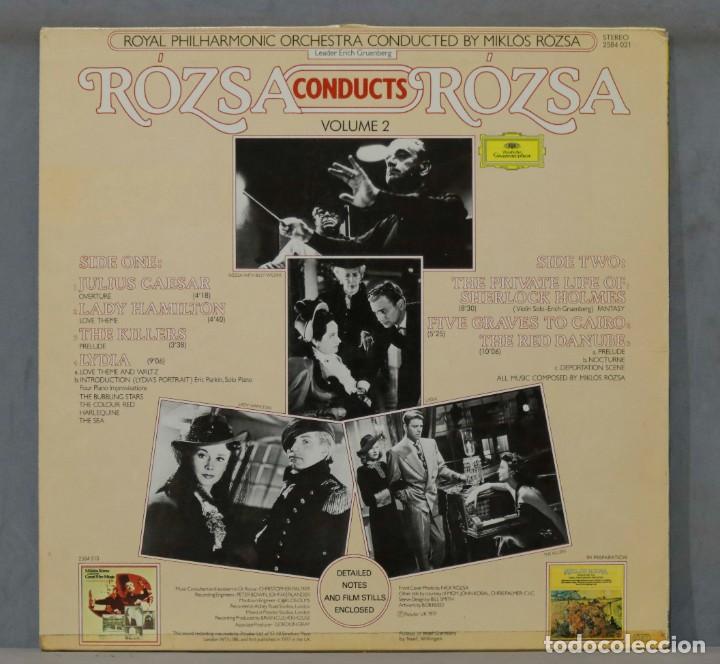 Discos de vinilo: LP. R&oacute;zsa Conducts R&oacute;zsa Volume 2 - Foto 2