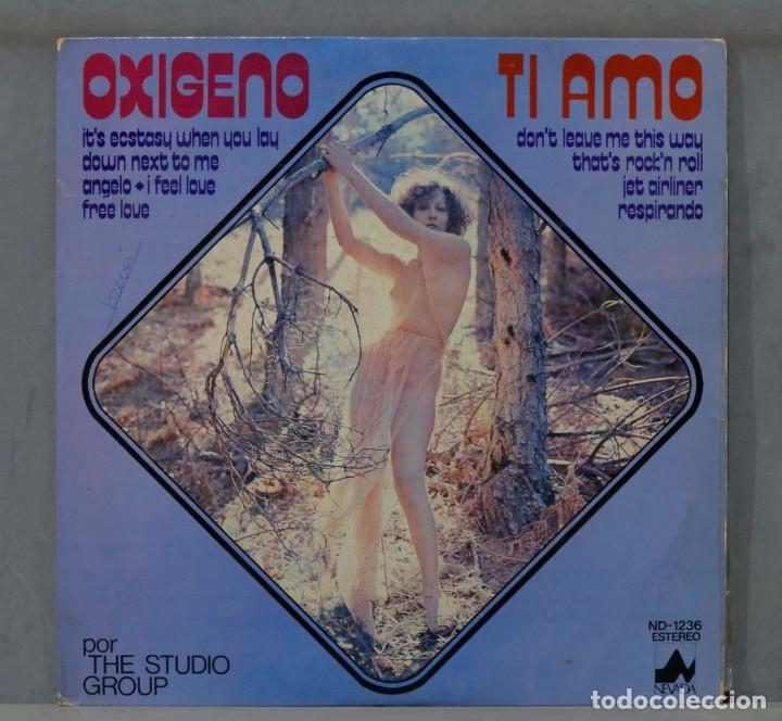 Discos de vinilo: LP. The Studio Group. Ox&iacute;geno. Ti Amo - Foto 1