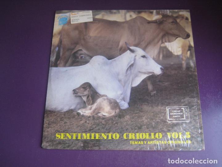Disques de vinyle: Sentimiento Criollo VOL 5 - LP BETA VENEZUELA - REINA LUCERO - REYNALDO ARMAS - ANITA MORILLO - ETC