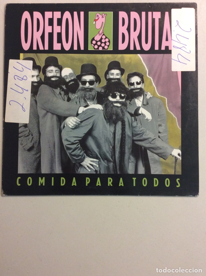 Vinyl records: Orfeon Brutal. Comida para todos.