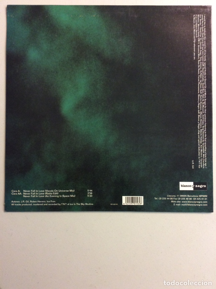 Discos de vinilo: Jay project feat Eve M. Never fall in love. - Foto 2