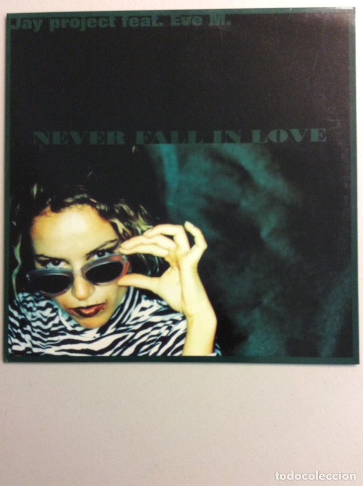 Discos de vinilo: Jay project feat Eve M. Never fall in love. - Foto 1