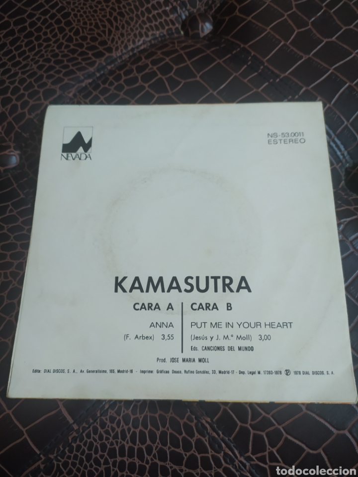 Discos de vinilo: Single Kamasutra - Foto 2