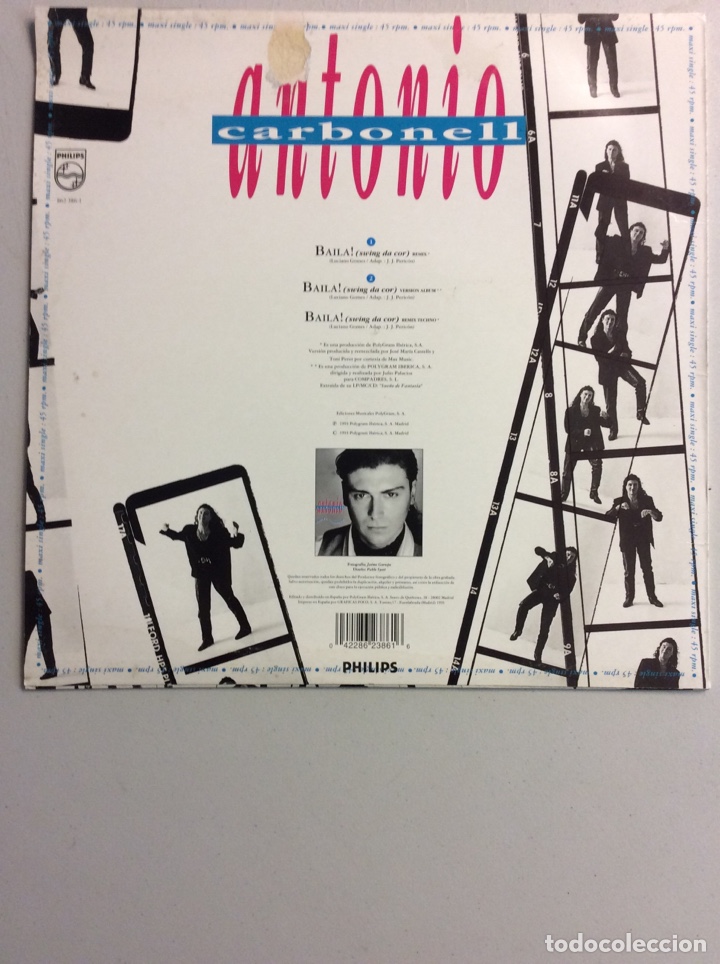 Discos de vinilo: Antonio Carbonell. Baila! Swing da cor - Foto 2
