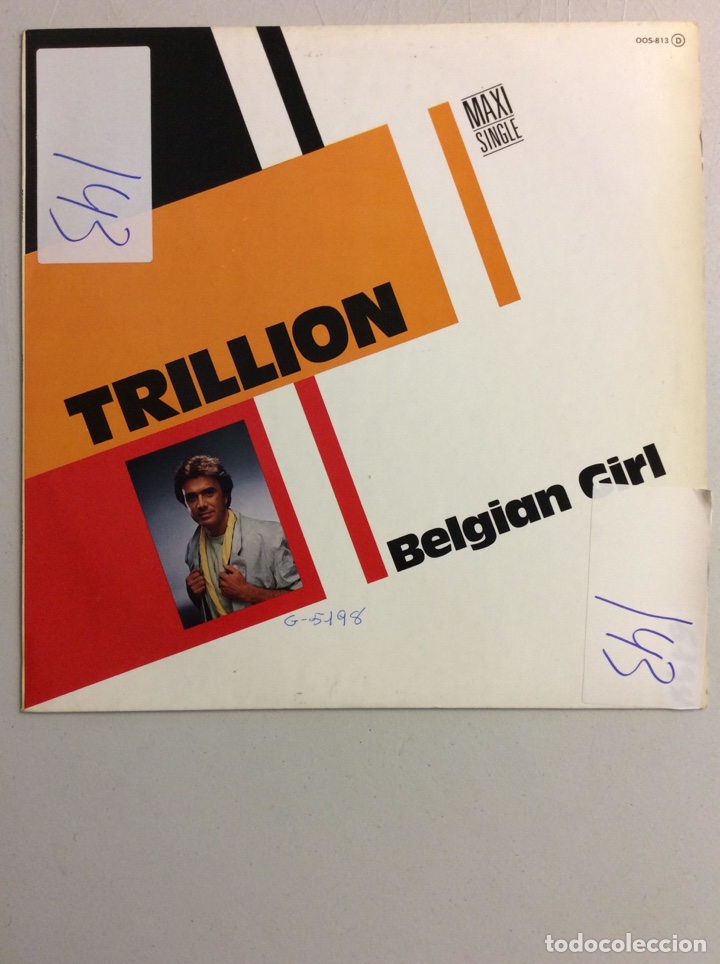 Discos de vinilo: Trillion. Belgian girl. - Foto 1