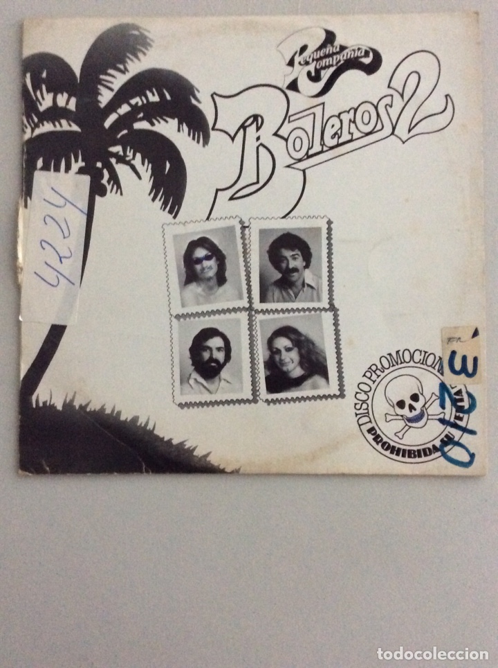 Discos de vinilo: Peque&ntilde;a Compa&ntilde;&iacute;a. Boleros 2. Cha Cha Chas. - Foto 1