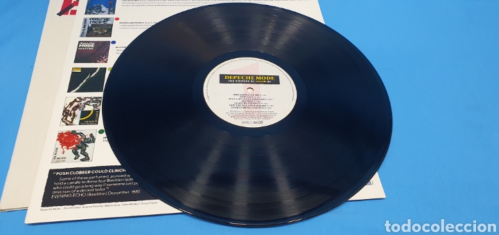 Discos de vinilo: VINILO DEPECHE MODE THE SINGLES 81 85. 1985 - Foto 10