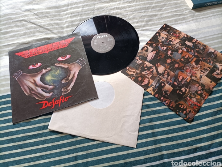 Discos de vinilo: Bar&oacute;n Rojo. Desaf&iacute;o. Lp. Vinilo. 1992 - Foto 3