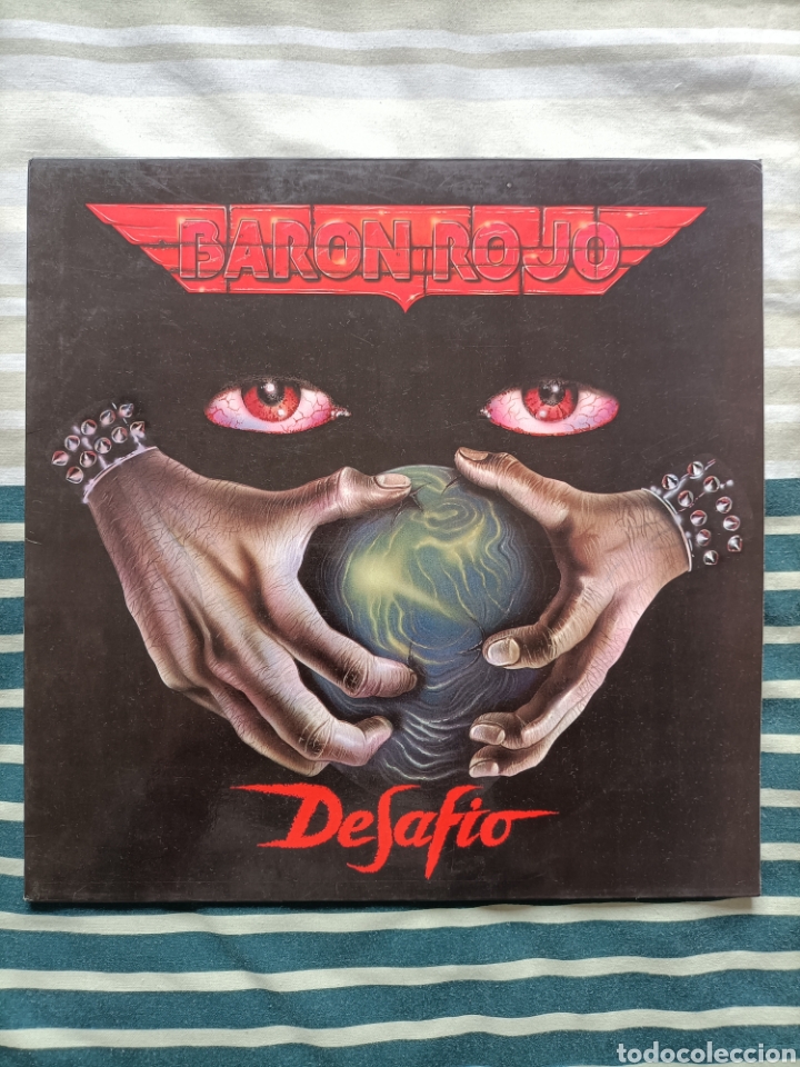Discos de vinilo: Bar&oacute;n Rojo. Desaf&iacute;o. Lp. Vinilo. 1992 - Foto 1