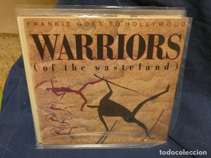 Dischi in vinile: PACC167 DISCO 7 PULGADAS SINGLE PROMO ESPA&Ntilde;A FRANKIE GOES TO HOLLYWOOD WARRIORS MUY BUEN ESTADO