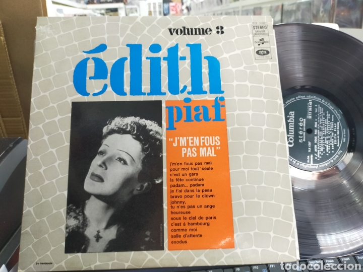 Discos de vinilo: Edith piaf lp jmen fous Pas mal volume 3 - Foto 1