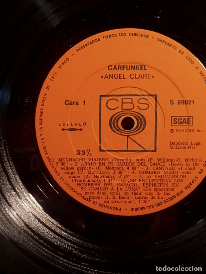 Discos de vinilo: GARFUNKEL - ANGEL CLARE. - Foto 2