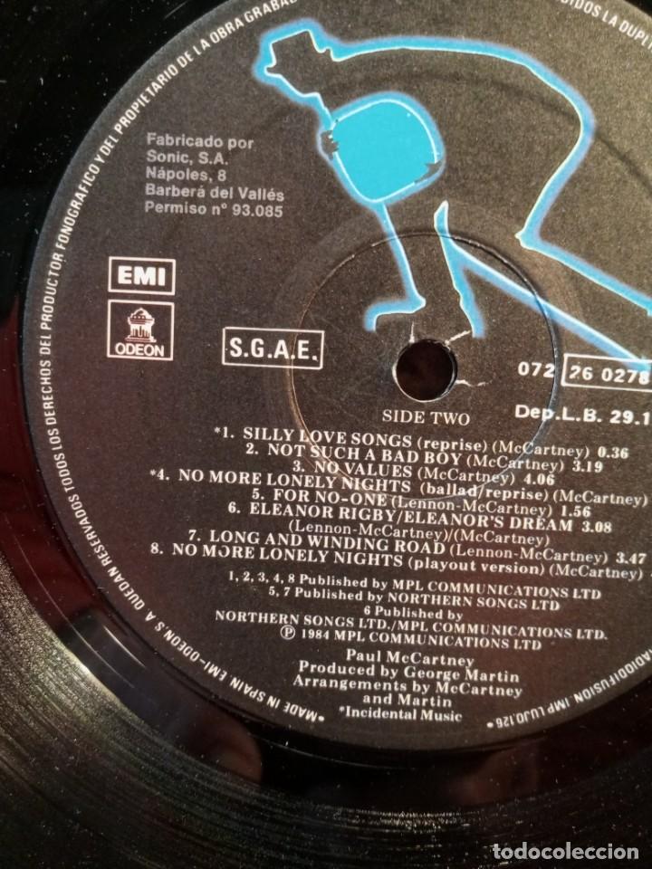 Discos de vinilo: PAUL McCARTNEY - GIVE MY REGARDS. - Foto 3