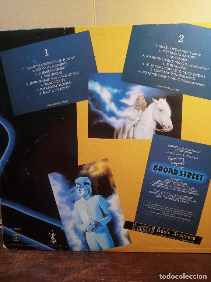 Discos de vinilo: PAUL McCARTNEY - GIVE MY REGARDS. - Foto 4