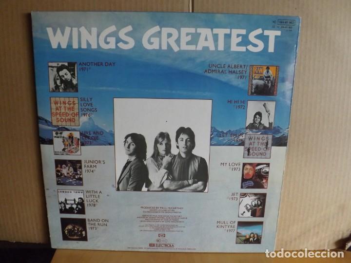 Discos de vinilo: WINGS --- GREATEST - Foto 2